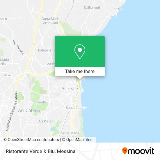 Ristorante Verde & Blu map