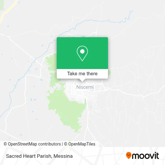 Sacred Heart Parish map
