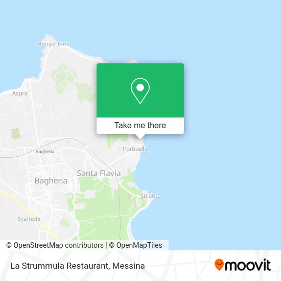 La Strummula Restaurant map