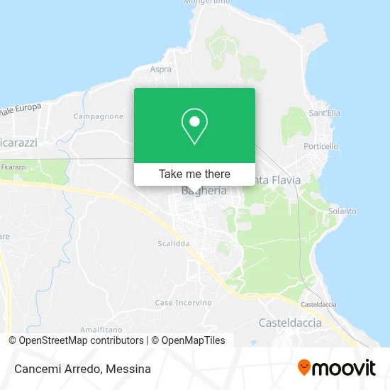 Cancemi Arredo map