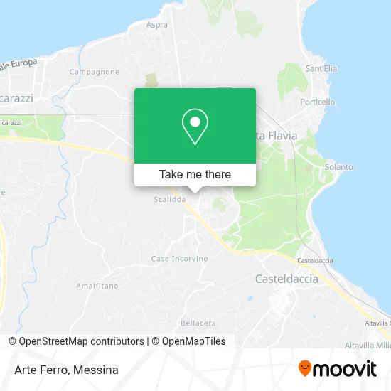 Arte Ferro map