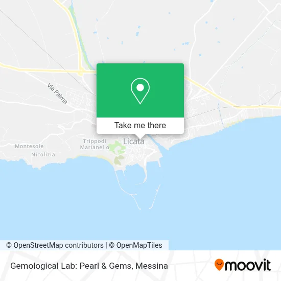 Gemological Lab: Pearl & Gems map