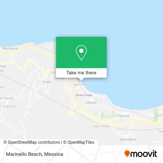 Marinello Beach map