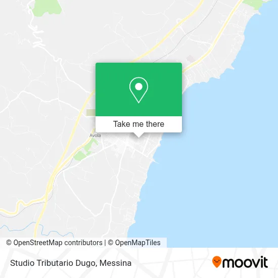 Studio Tributario Dugo map