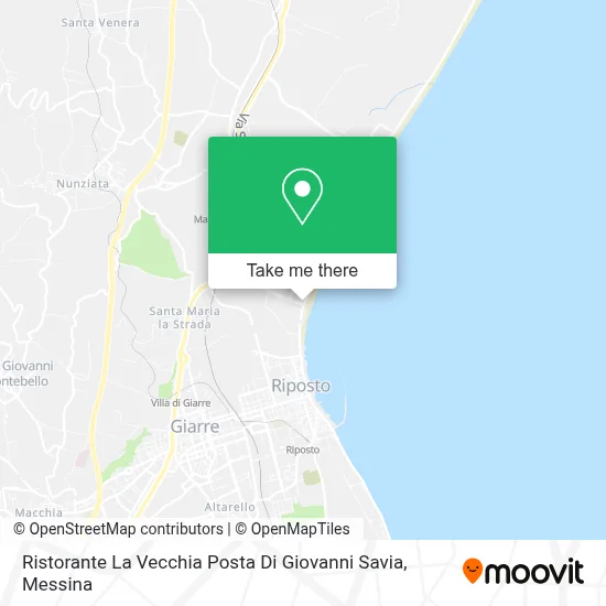 Ristorante La Vecchia Posta Di Giovanni Savia map