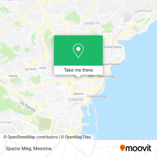 Spazio Meg map
