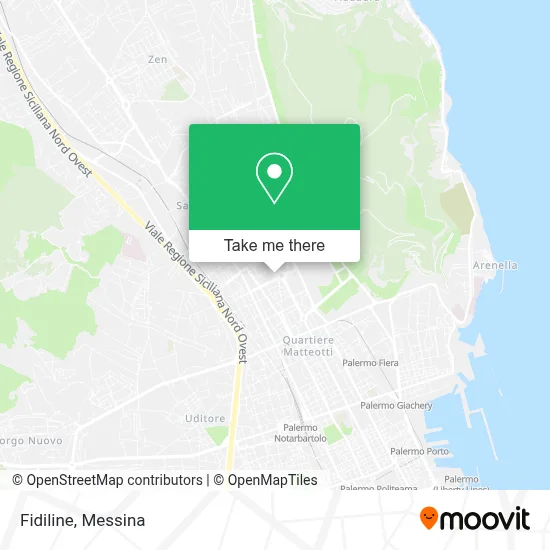 Fidiline map
