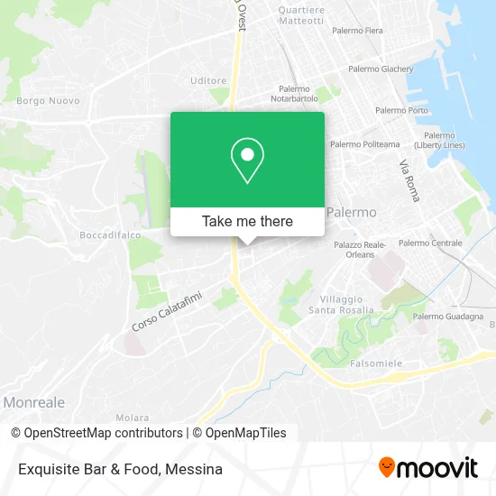 Exquisite Bar & Food map