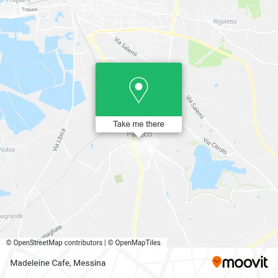Madeleine Cafe map