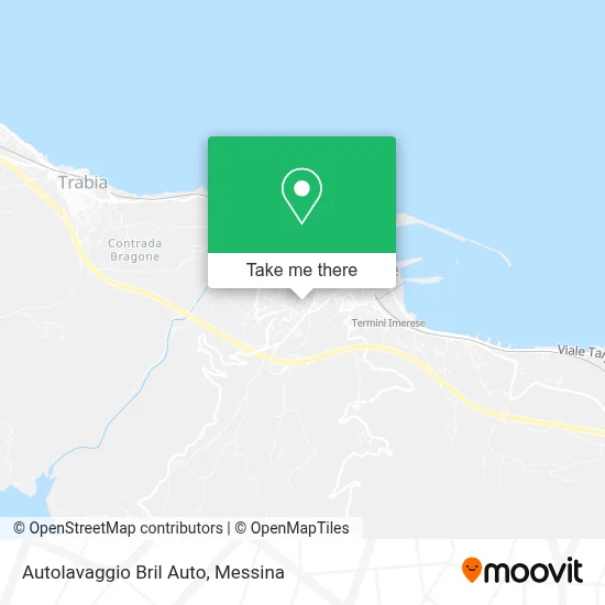 Autolavaggio Bril Auto map