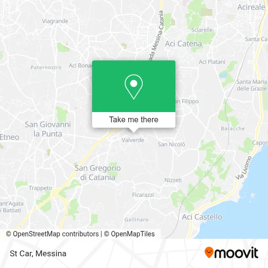 St Car map