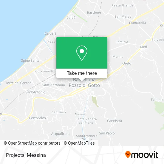 Projects map