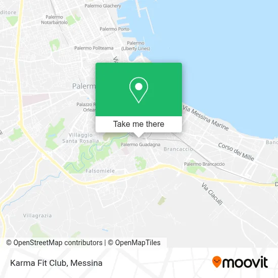 Karma Fit Club map