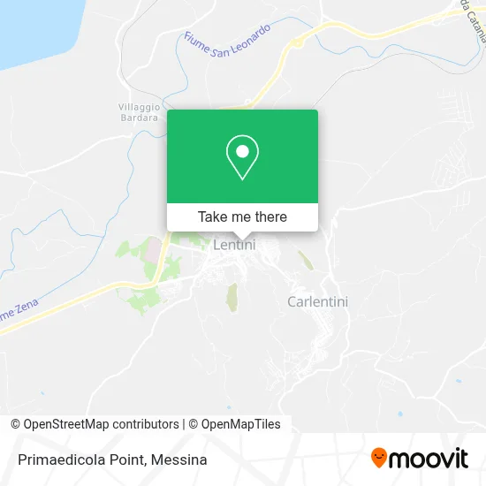 Primaedicola Point map