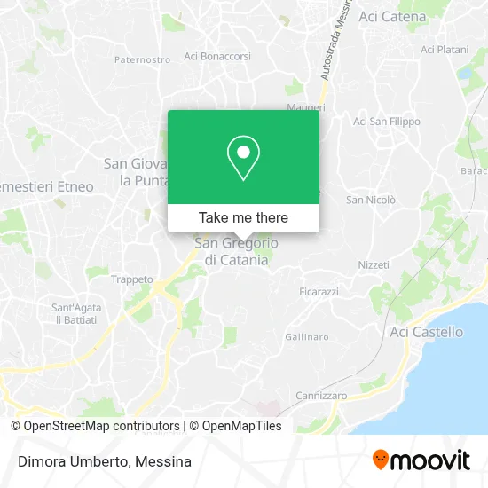 Dimora Umberto map