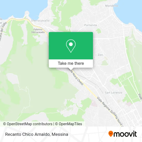 Recanto Chico Arnaldo map