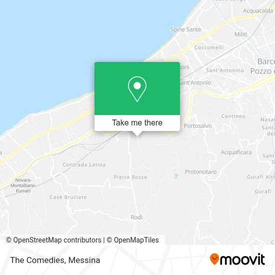 The Comedies map