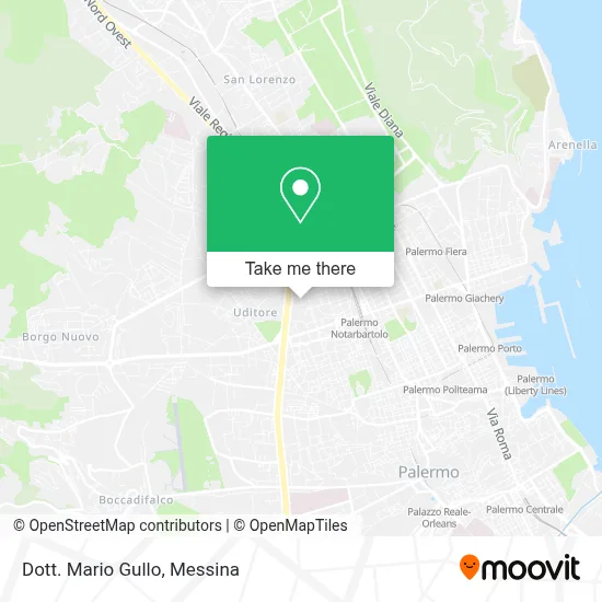 Dott. Mario Gullo map