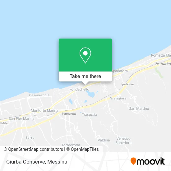 Giurba Conserve map