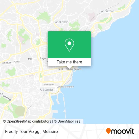 Freefly Tour Viaggi map
