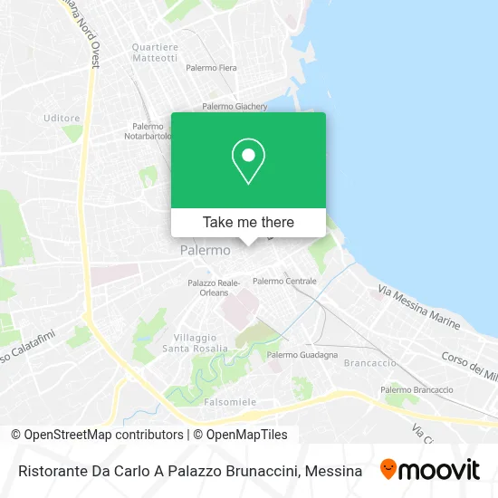 Ristorante Da Carlo A Palazzo Brunaccini map