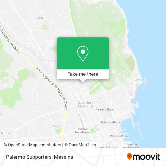 Palermo Supporters map