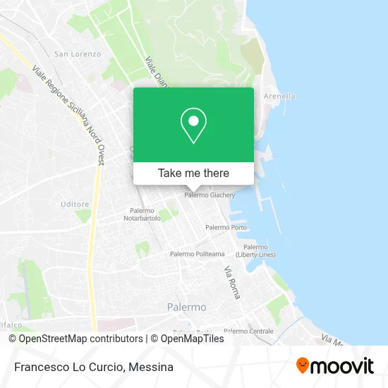 Francesco Lo Curcio map