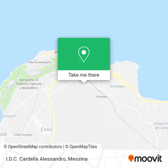 I.D.C. Cardella Alessandro map