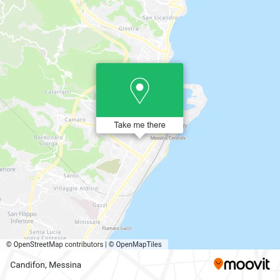Candifon map