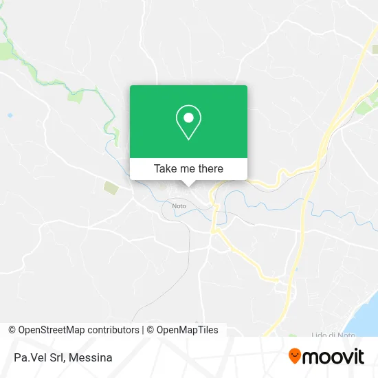 Pa.Vel Srl map