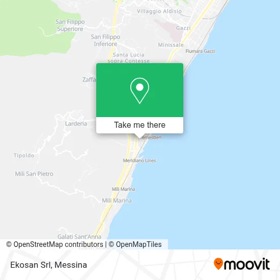 Ekosan Srl map