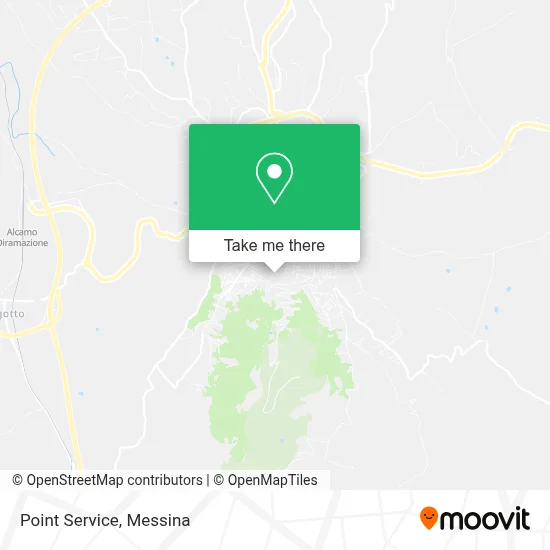 Point Service map