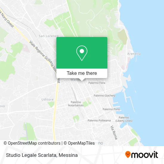 Studio Legale Scarlata map