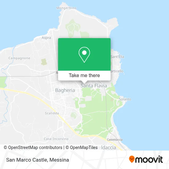 San Marco Castle map