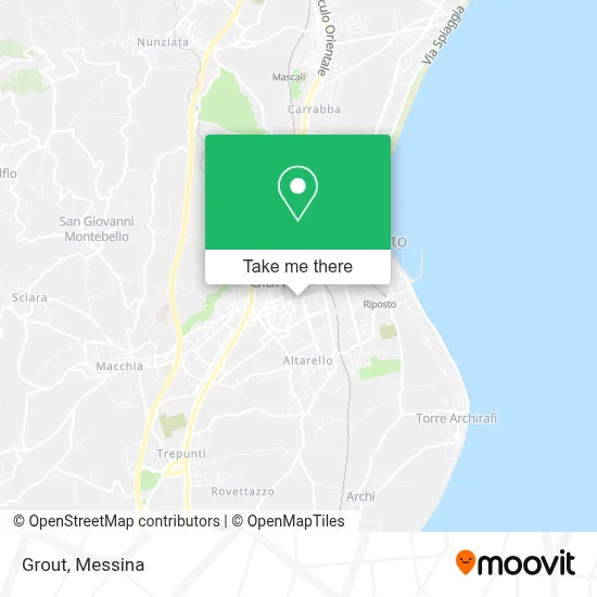 Grout map