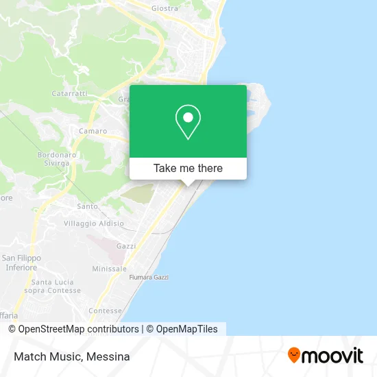 Match Music map