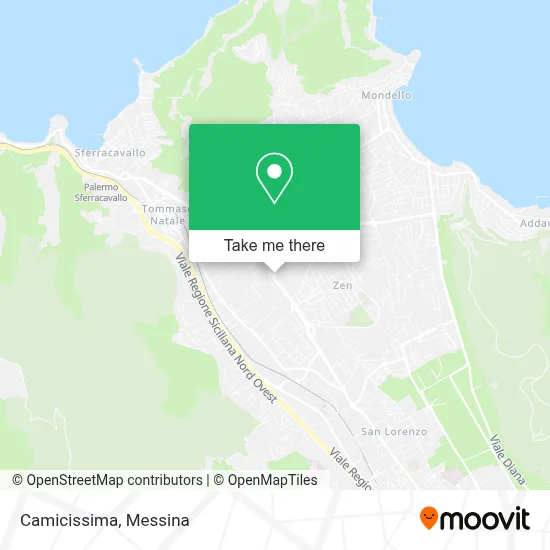 Camicissima map