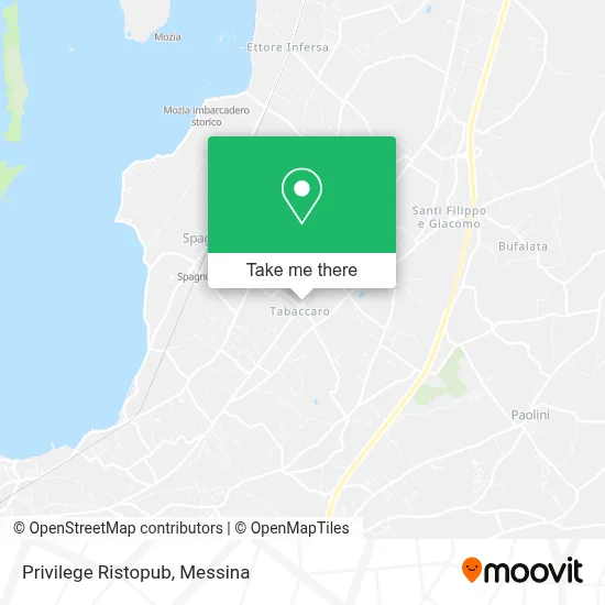 Privilege Ristopub map