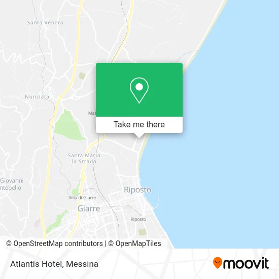 Atlantis Hotel map