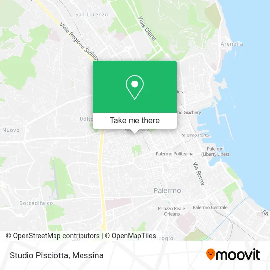 Studio Pisciotta map