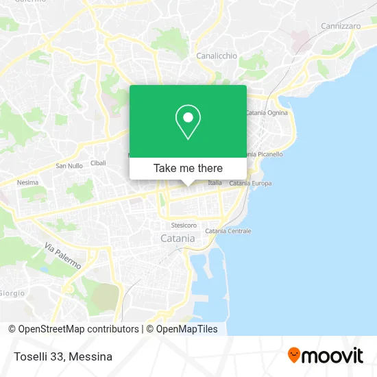 Toselli 33 map