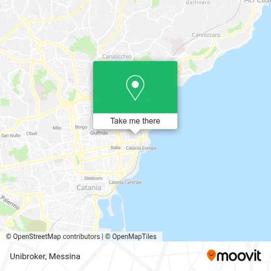 Unibroker map