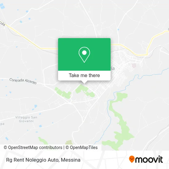 Rg Rent Noleggio Auto map