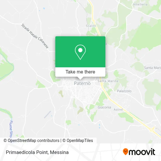 Primaedicola Point map