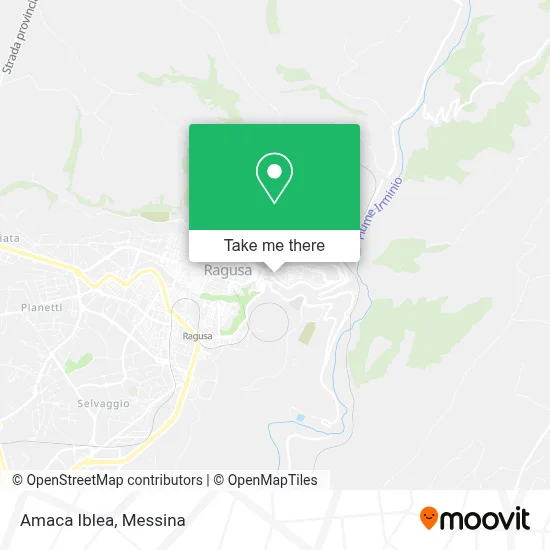 Amaca Iblea map