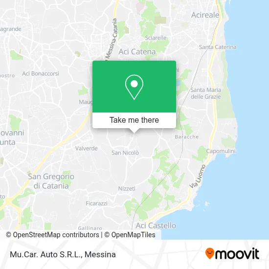 Mu.Car. Auto S.R.L. map