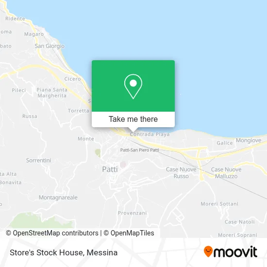 Store's Stock House map
