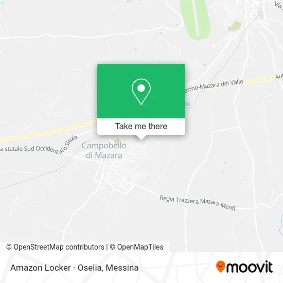 Amazon Locker - Oselia map