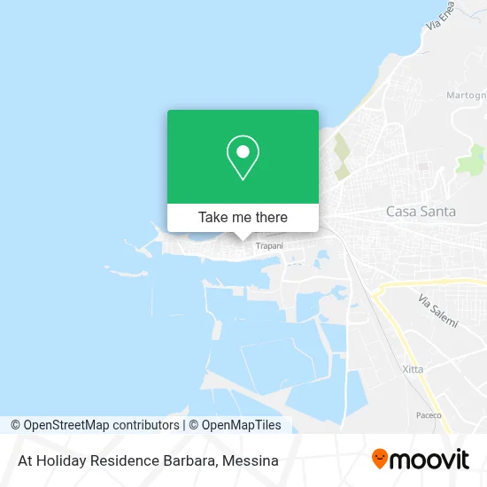 At Holiday Residence Barbara map
