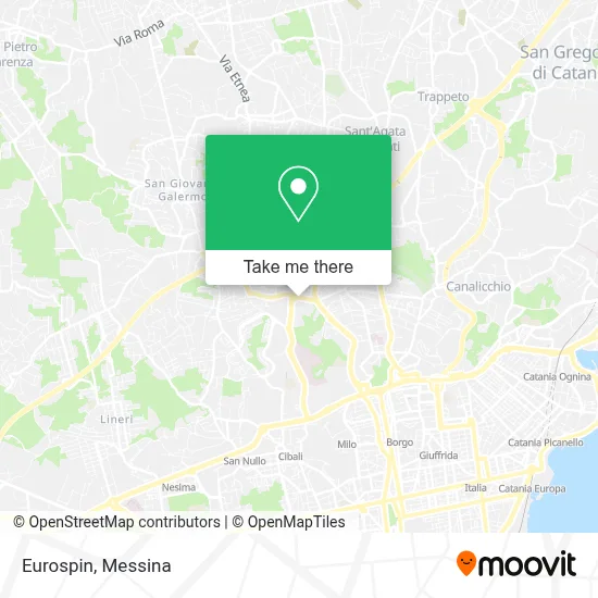 Eurospin map